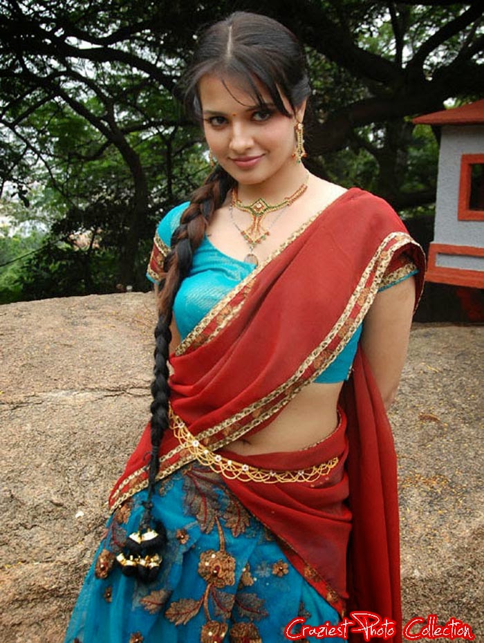 22 Hot South Indian Actresses In Half Saree Craziest